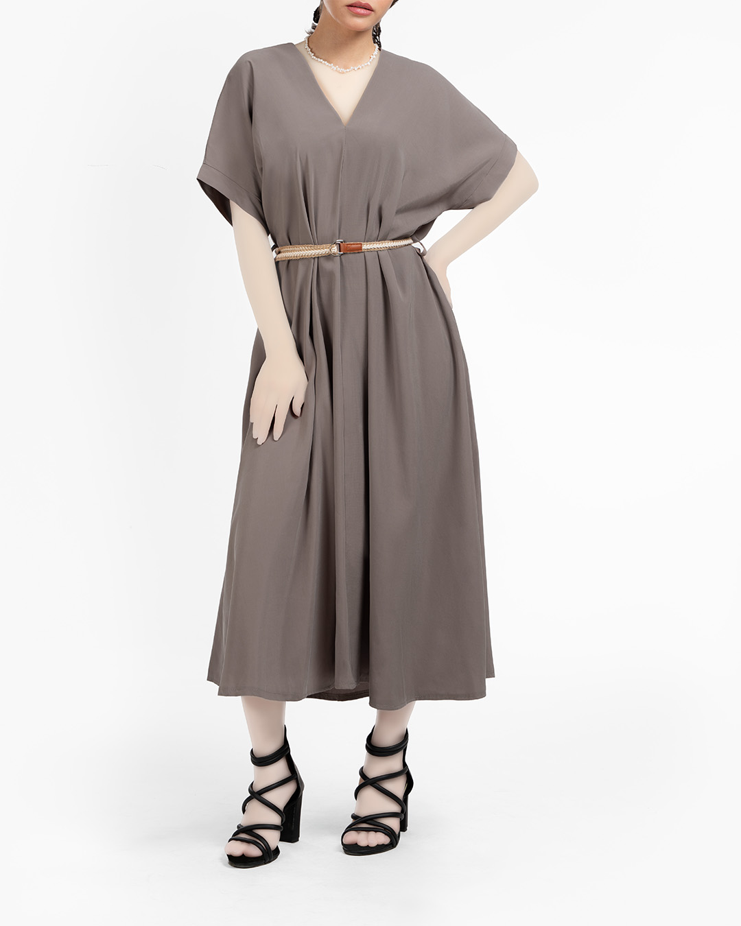 پیراهن زنانه کد L1402 _ طوسی